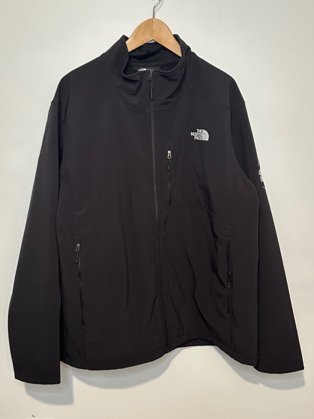 The North Face Mens Black Zip Up Jacket XXL